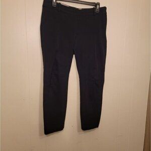 J. CREW MINNIE BLACK PANT IN STRETCH TWILL SIZE 6